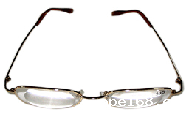 Low vision eyeglasses