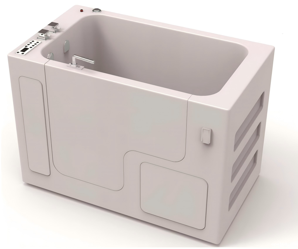 Barrier-free bath for the elderly